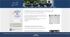 Desktop Screenshot of chorverband-hamburg.de